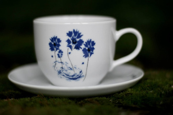 Filiżanka porcelanowa ze spodkiem Jest cudnie! 180 ml