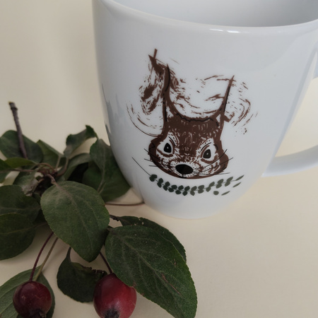 Kubek WIEWIÓRKA z napisem 380 ml