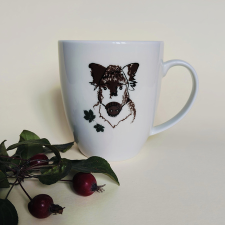 Kubek DZIK z napisem 380 ml
