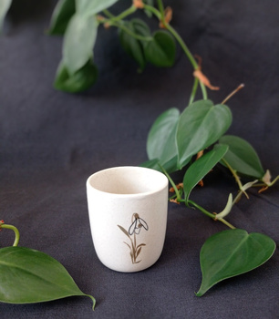 Czarka kamionkowa PRZEBIŚNIEG 80 ml