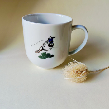 Kubek PTASZEK PODRÓŻNICZEK z napisem 550 ml