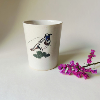 Kubek bez ucha PTASZEK PODRÓŻNICZEK 200 ml